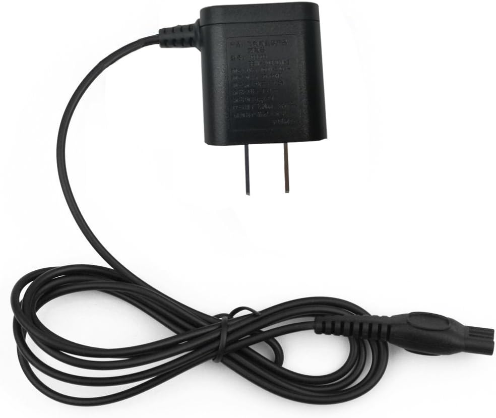 15V Universal Portable Philips Shaver Charger Power Cord Adapter for Philips Shaver Norelco Speed XL/smarttouch XL/Spectra/arcitec HQ8505 Charger Spectra Models Series