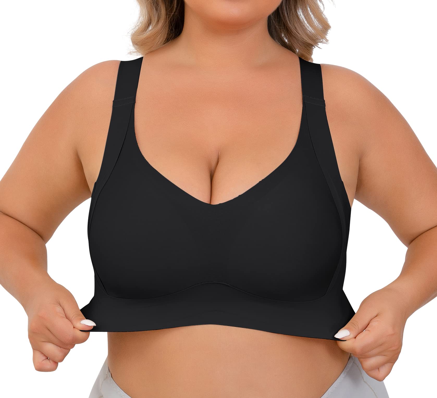 XcuttingSoft Sleep Wirefree Bras for Women Full Coverage No Underwire Everyday Bras Comfortable Sports Bras