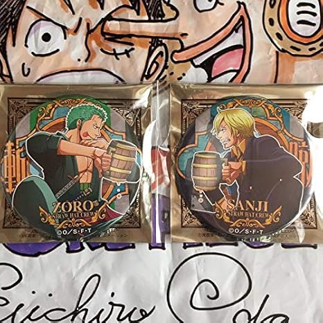 Amazon ワンピース 輩 Yakara 缶バッジ 第16弾 Utage 宴 ゾロ サンジ 2点セット アイドル 芸能人グッズ 通販