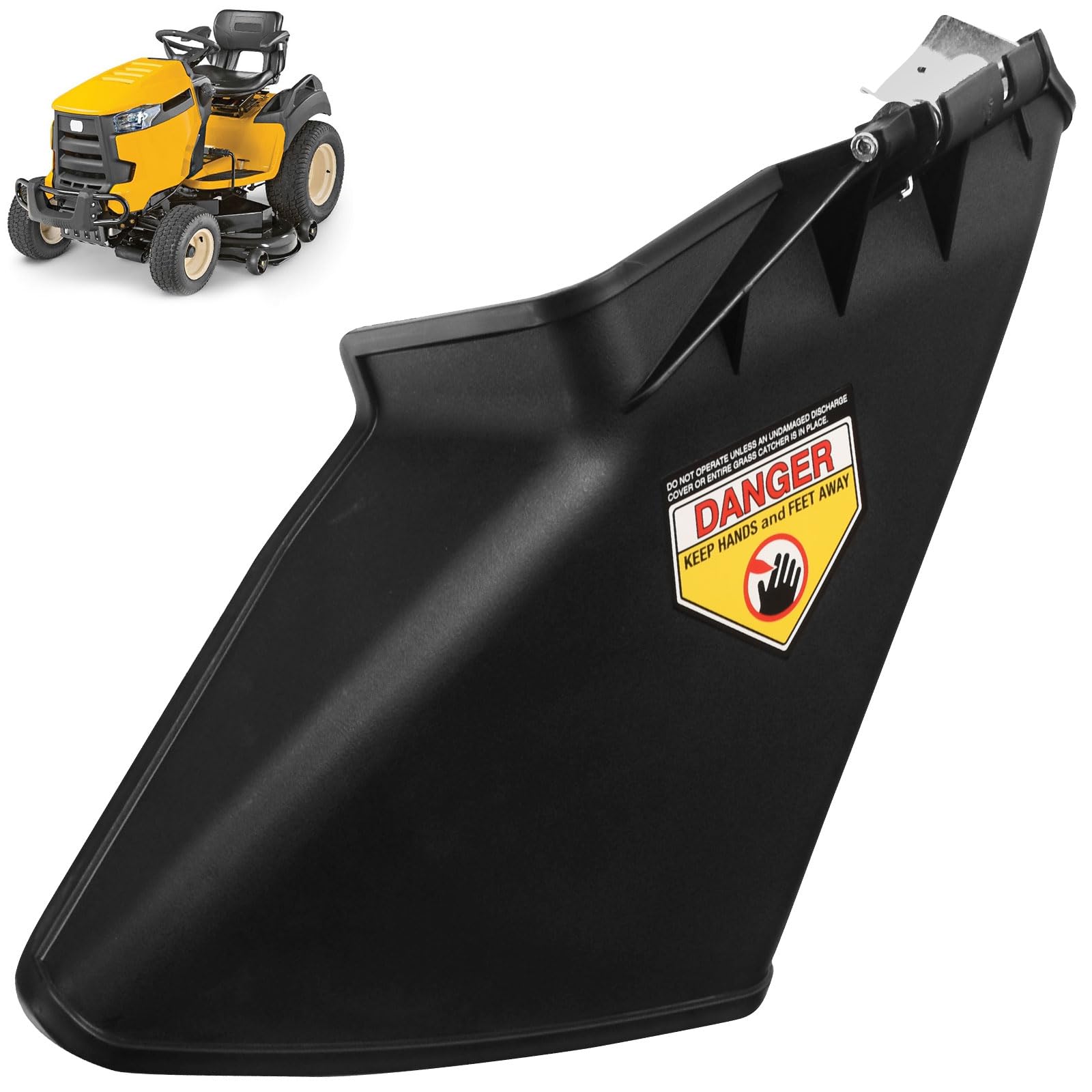 AMTHKNO 631-05229 Deflector de cubierta compatible con cortacésped MTD sustituye a los modelos 631-0216, 631-0216A, 631-05193, 731-1031