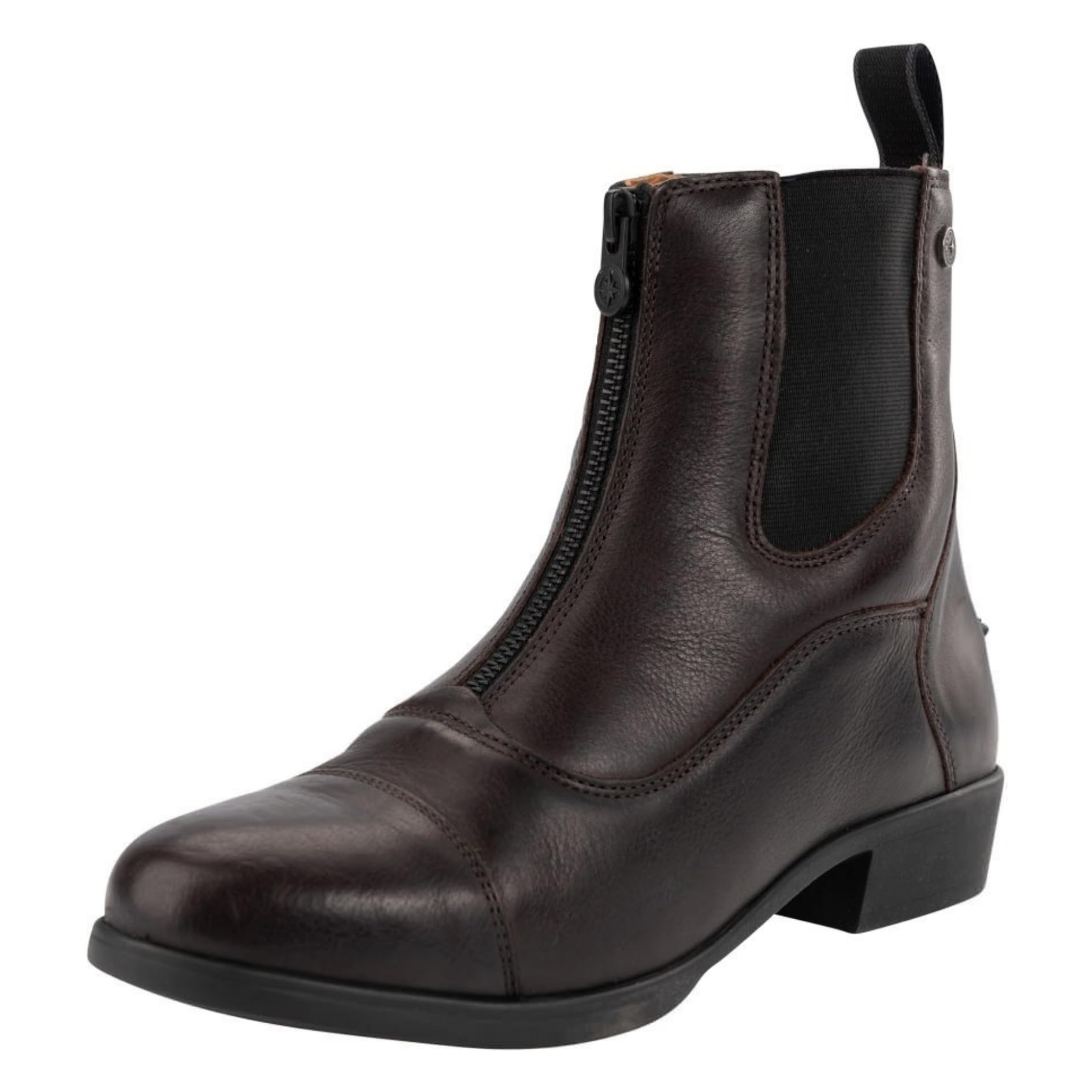 SUEDWIND FOOTWEAR Reitstiefeletten Advanced II FZ Soft – Damen Jodhpur-Stiefeletten – Leder Chelsea Boots – Reißverschluss vorn & komfortable OrthoLite-Sohle – schwarz o. braun – Gr. 36-46