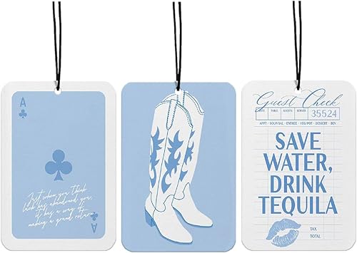 Miniatura 28 de Ambientador de Coche Retro con Lazos de Leopardo 4 Piezas, Accesorios de Coche con Estampado de Guepardo Bola 8 de la Suerte para Interior, Lazos de