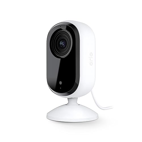 Arlo Essential Security Camera 2K | Indoor Only| 2nd Gen
