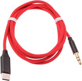 Aux Cable USB C to 3.5mm Audio Cord Car Stereo Aux-in Compatible with Motorola Edge 2024,2023,2022,2021,2020, Adapter Speaker Jack Wire Braided Type-C