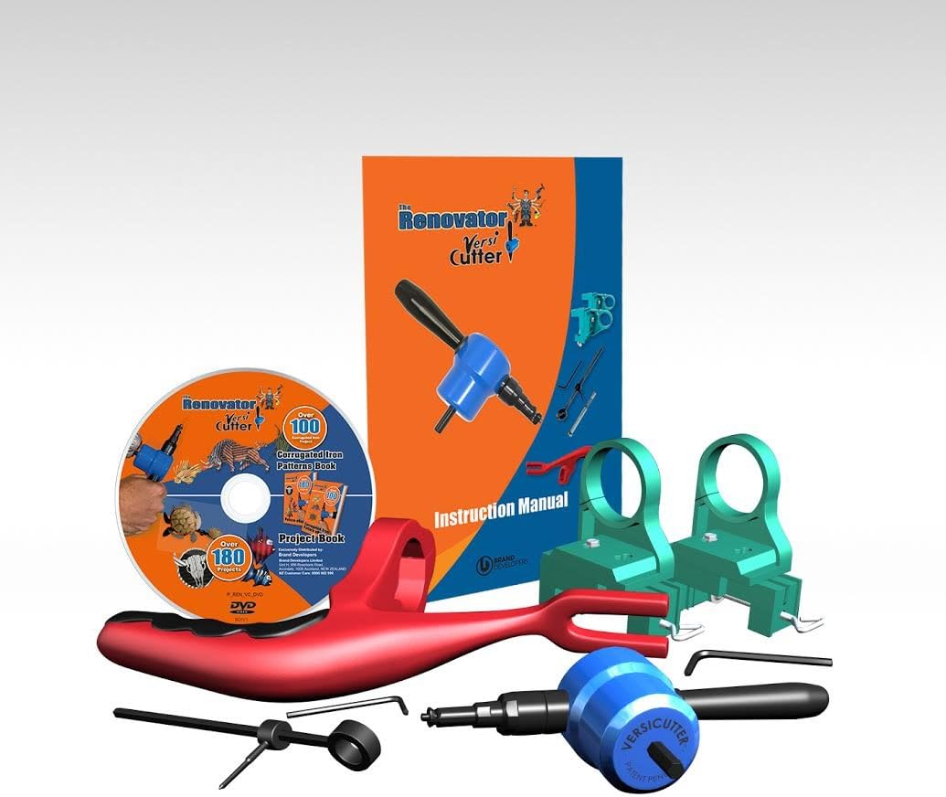 Versi Cutter by Renovator: Turn any Drill into the Most Powerful, Compact and Versatile Cutting Tool Ever Made