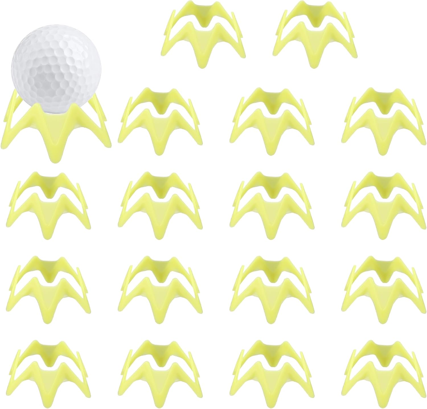 Golf Simulator Tees, Indoor Golf Tees Simulator Practice Training -Fitting for (Winter Turf Range)