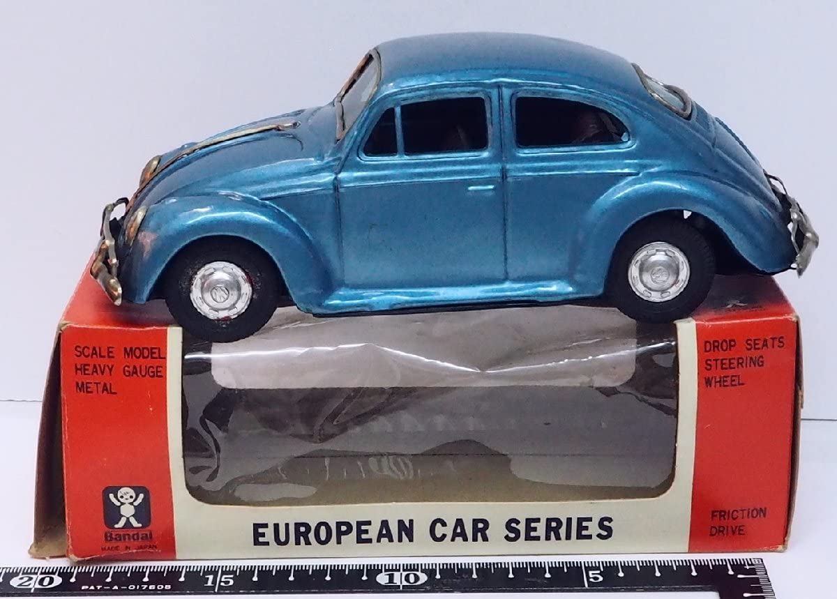 Amazon | 旧Volkswagenフォルクス ワーゲン ビートル青EUROPEAN CAR