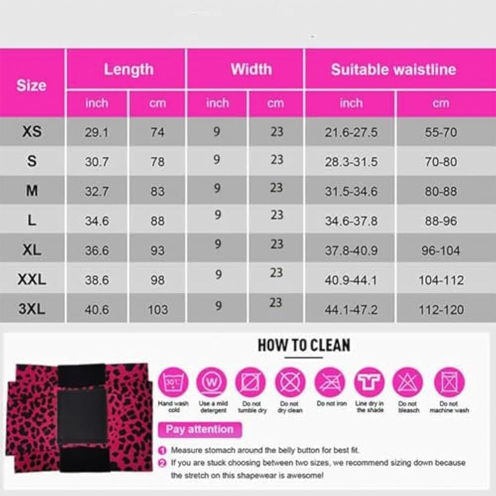 Damen Dreifach Wickel Elastischer Bauchgurt Sport Bauchgurt Body Shaping Bauchgürtel