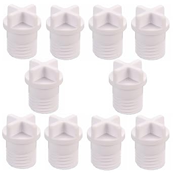 10Pcs Light Socket Safety Cap Plugs, Light Bulb Socket Cover,E26 Light Socket Cover,Cap for String Lights, Recessed and Standard Light Sockets White