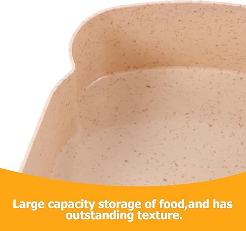 Miniatura 5 de DOITOOL Caja de sándwich en forma de tostada, 4 recipientes de almacenamiento de alimentos, soporte para preparación de comidas, congelador, cajas