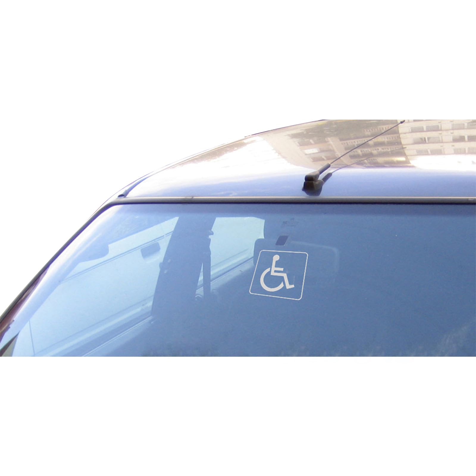 Autocollant Stationnement Handicapé - 7,6 Cm - Lot De 10 - Imperméable, Pour Voiture, Moto, Intérieur/extérieur