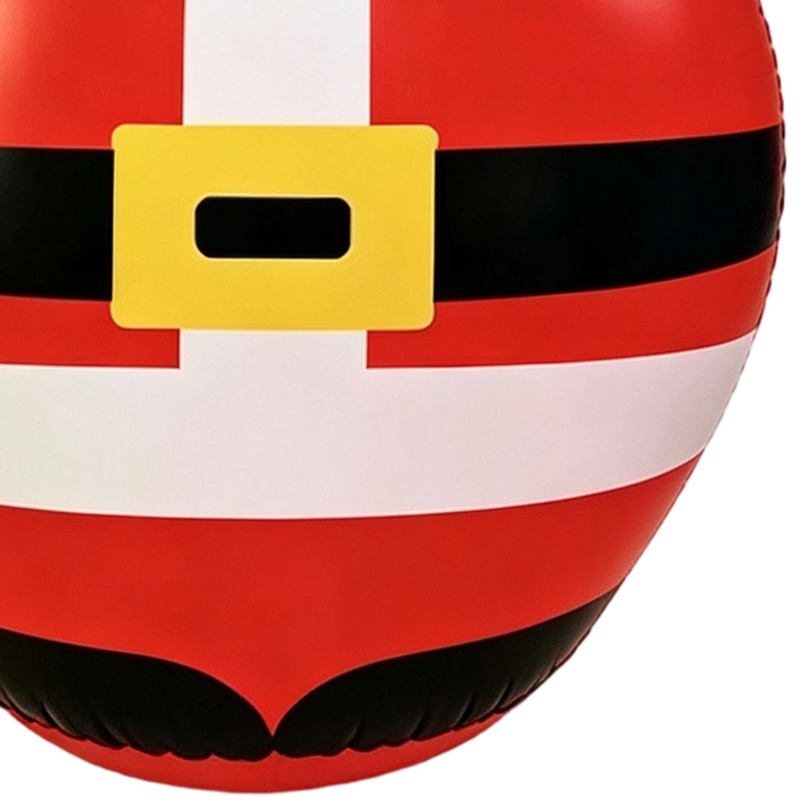 Genérico Hinchables Navideños Festivo con Luces LED, 150 Cm De Alto | Papá Noel Inflable Para Escaparate, Puerta, Espacios Exteriores, , Patio, Jardín, Césped, Suelo Y Parque