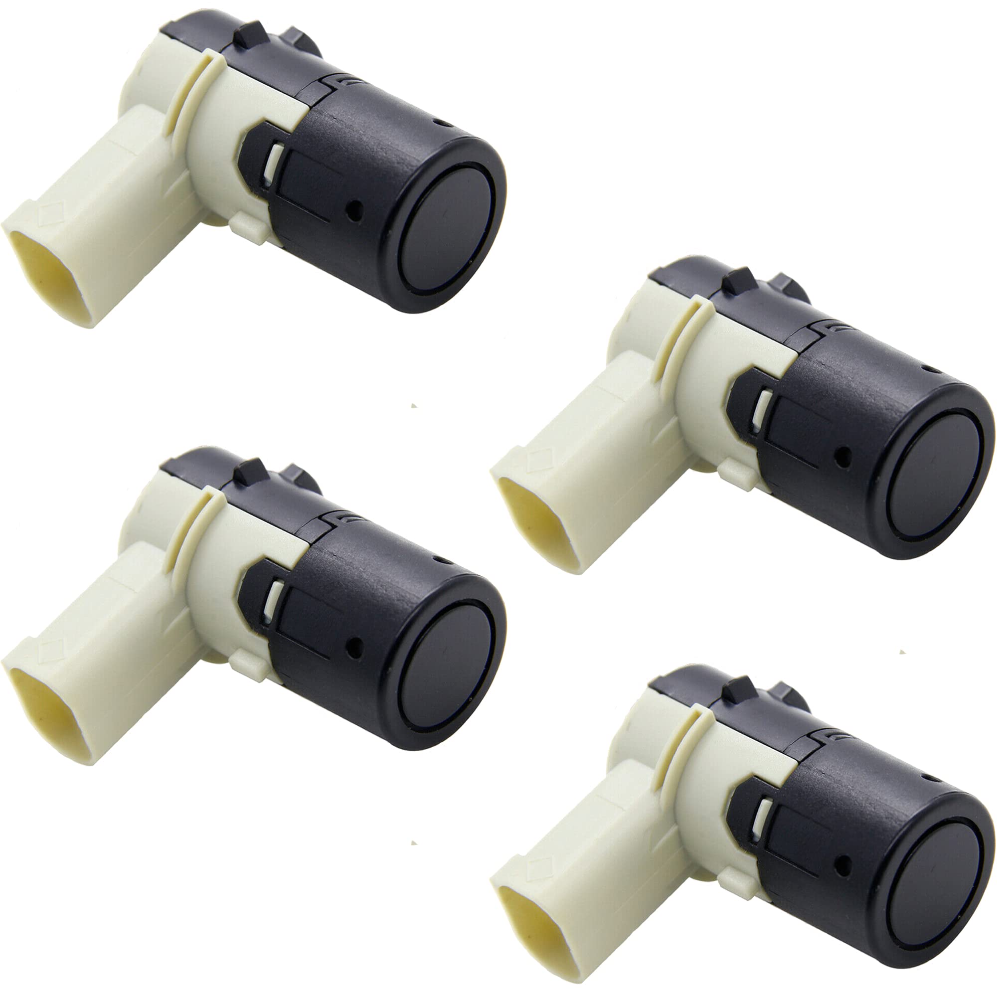 Lot de 4 Capteurs Radar de Recul Aide Stationnement Arrière compatible C4 COUPE I 207+ CC 6590.H1