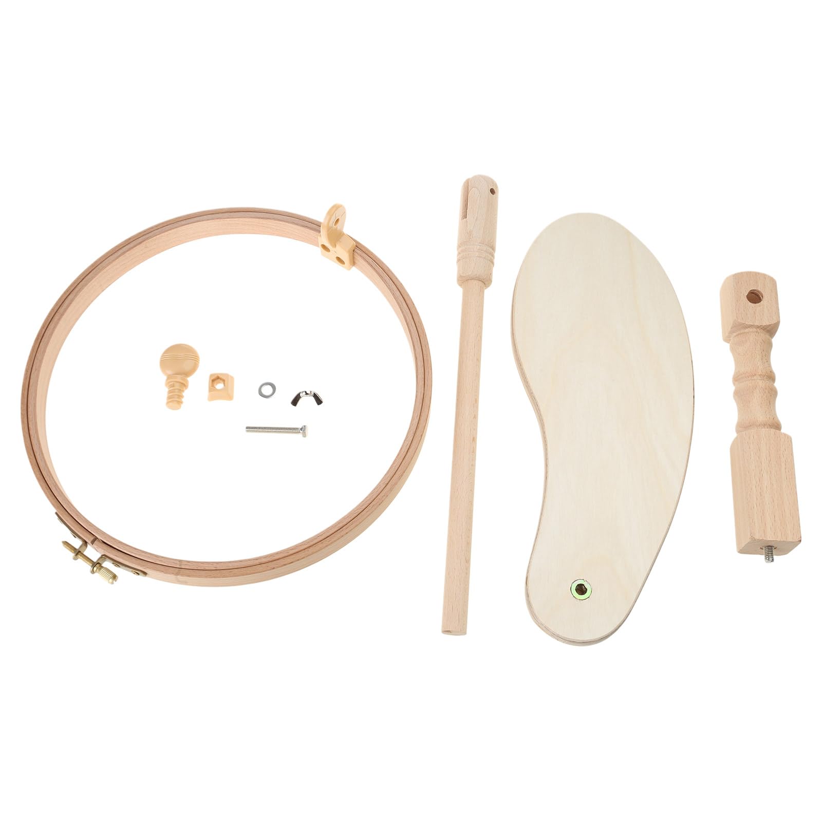 Nucelit Embroidery Hoop Stand Adjustable Cross Stitching Stand Hands Free Embroidery Hoop Holder for Craft Sewing Holder Clamps Table Clamps
