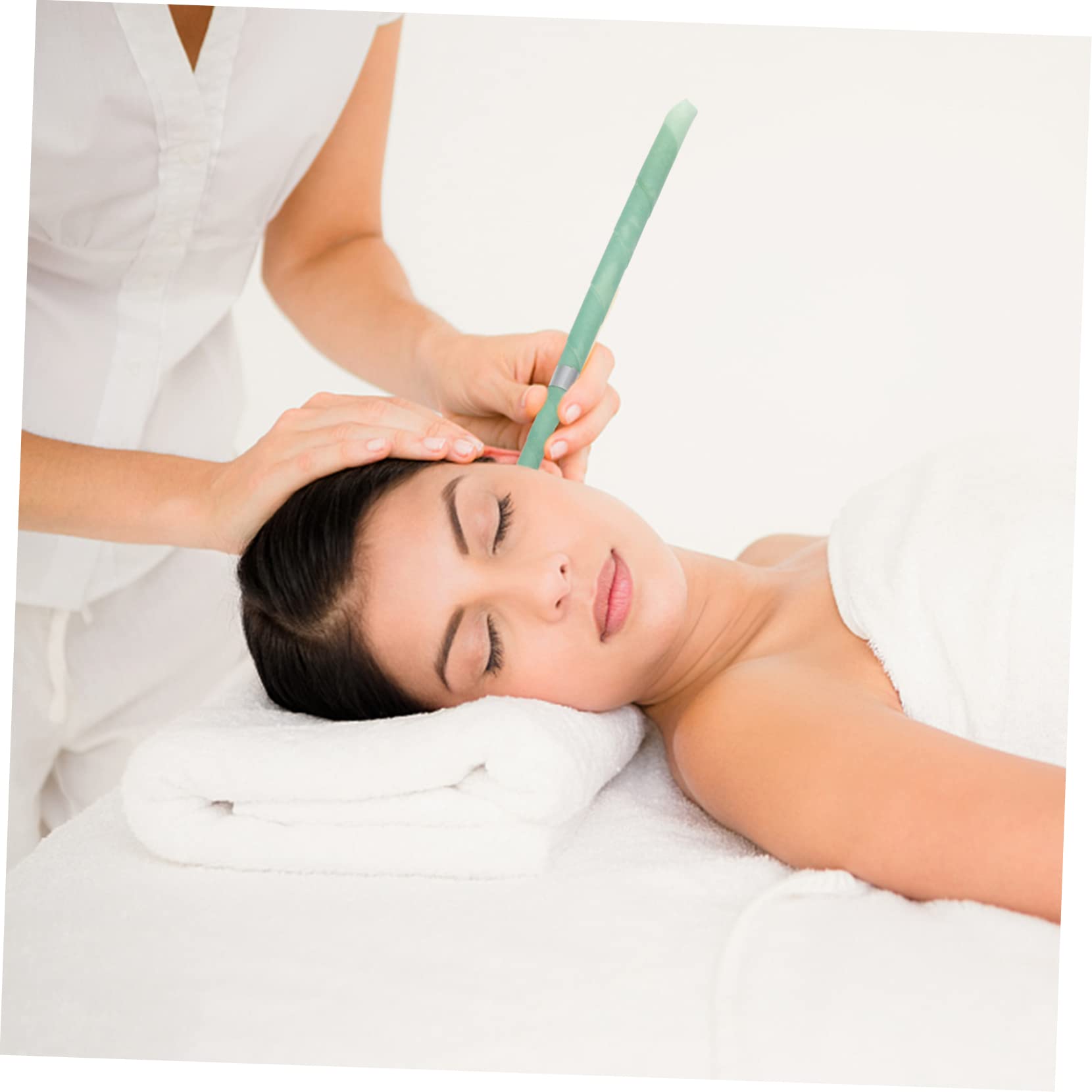 Healifty 60 Pz Pulitore Termale Orecchie Più Pulite Detergenti Per Le Orecchie Accessori Termali Di Cera Terme Bastoncino Di Cerume