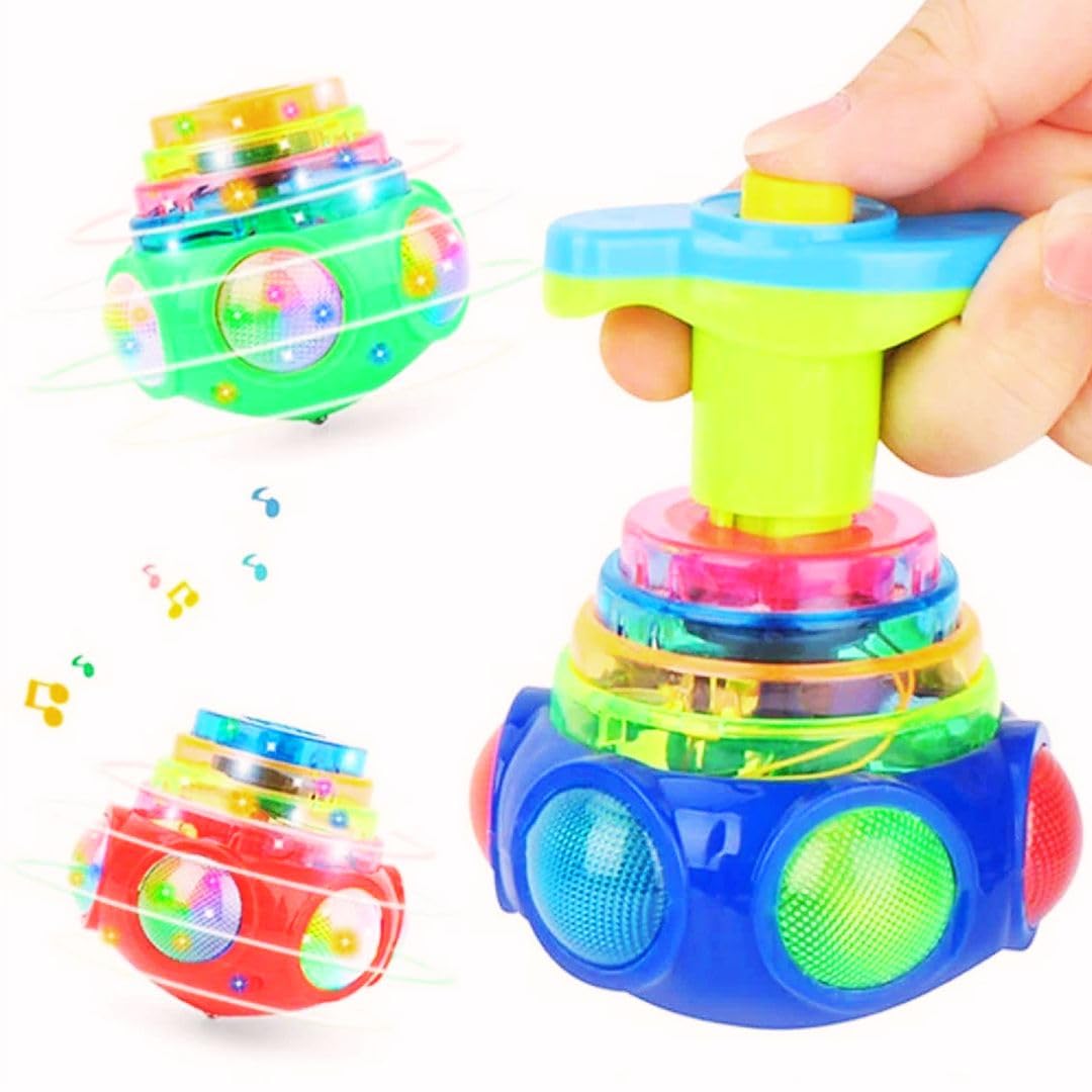 Magic Lattoo Spinning Toy with Music and Lights Spinning Top Toys for Kids Music Flashing Spinners Toy with Launcher Spinning Top Toy for Kids Design May Vary - Multicolor (B0DDHDRW8N) Amazon Price History, Amazon Price Tracker