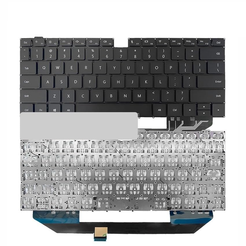 Clavier pour Huawei MACH-W19C sans rétroéclairage frappe silencieuse