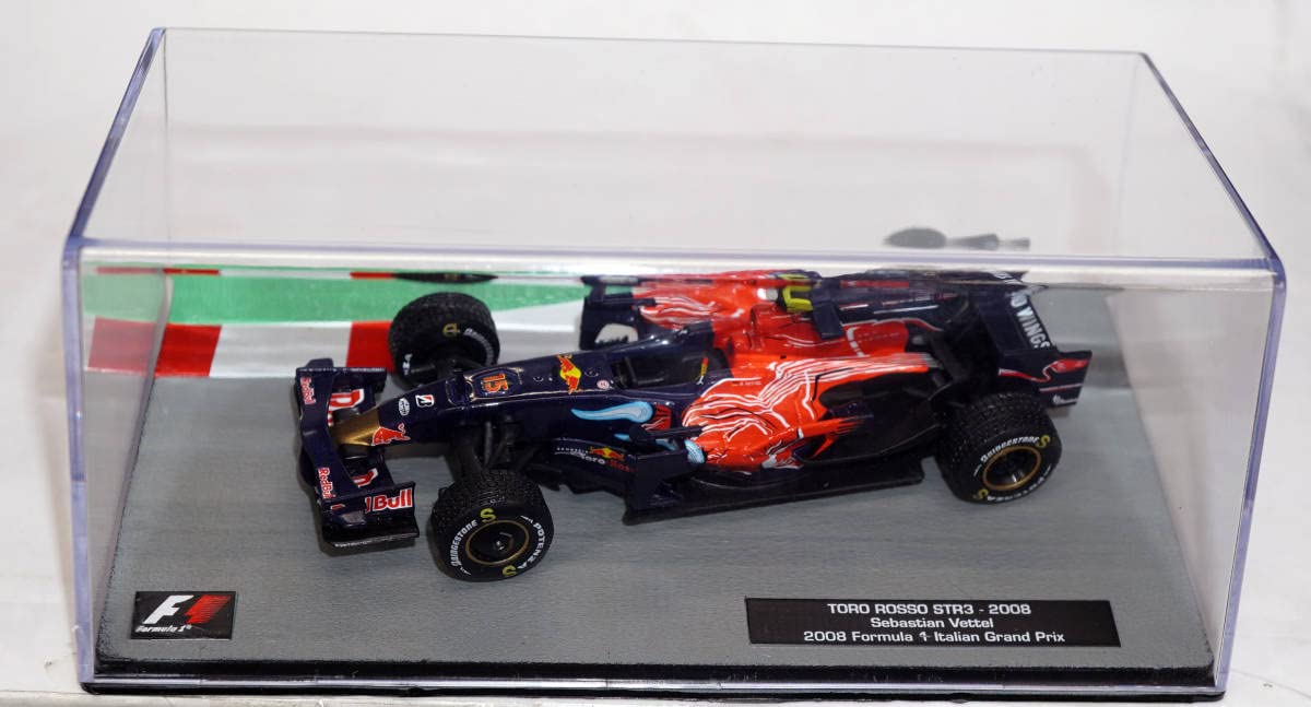 1/43 ベッテルSTR3 2008 トロロッソ トロロッソSTR3 セバスチャン・ベッテル初優勝&トロロッソ唯一の