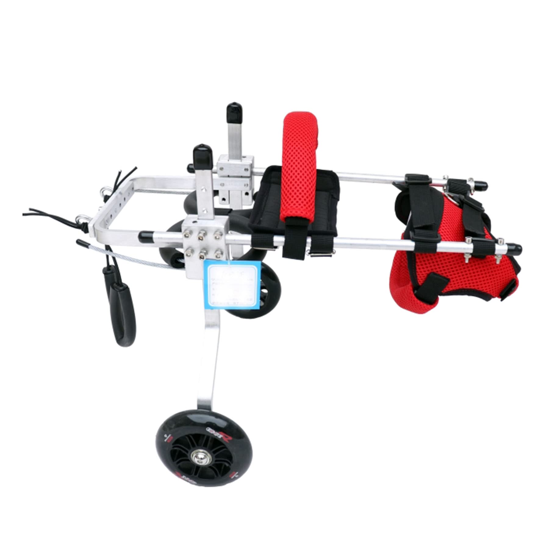 Fauteuil roulant réglable petits chiens chats harnais 3D léger arrière
