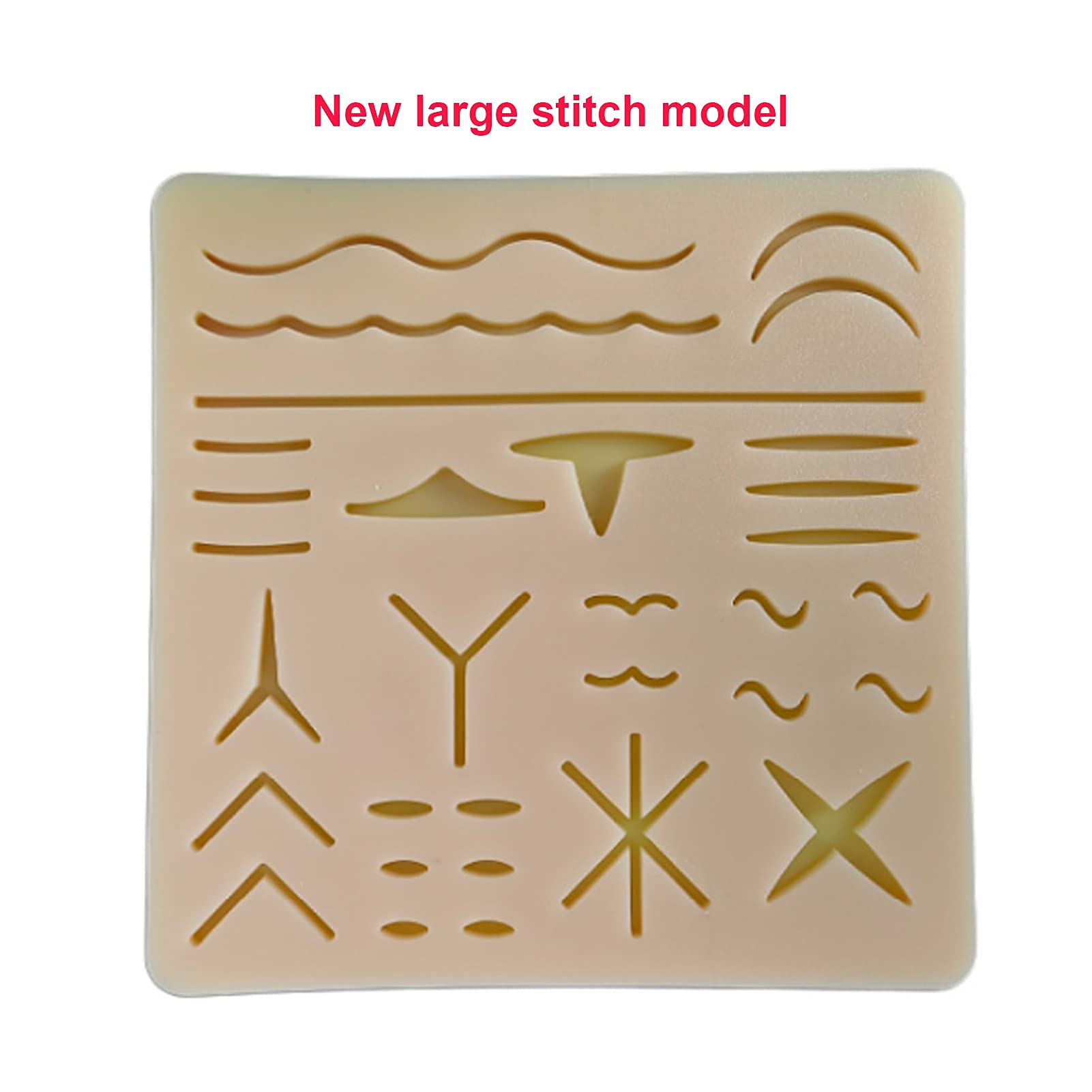 Módulo de la sutura de la Piel 3D, la práctica de Entrenamiento de la práctica del Modelo de la sutura de la Piel Humana de Silicona, para la capacitación y la práctica.