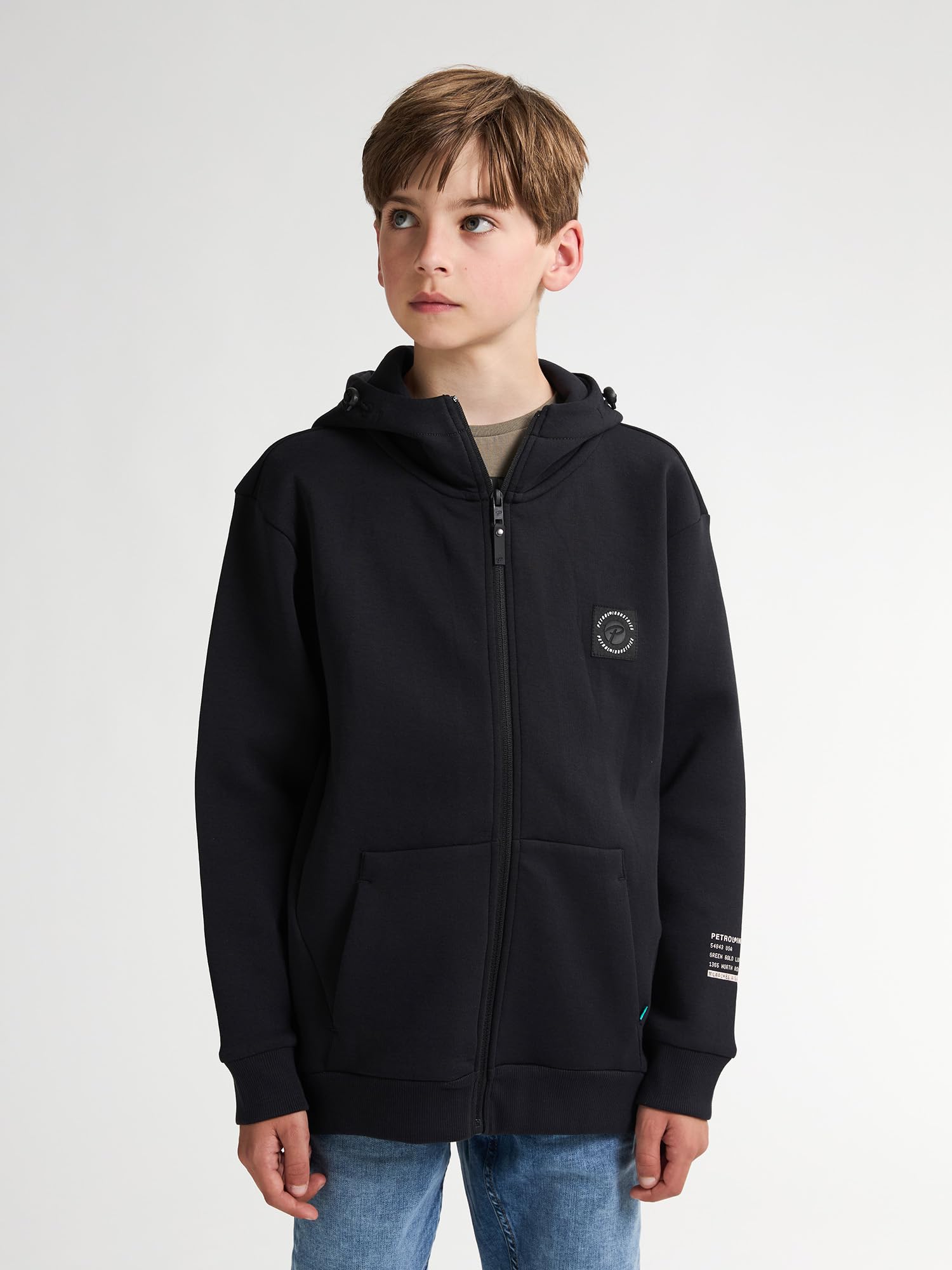 Petrol Industries - Hooded Zip Sweater Siskiyou