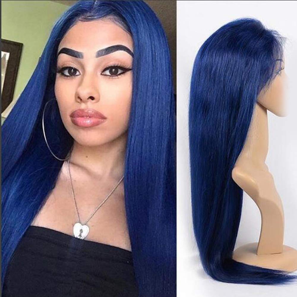 blue lacefront wig