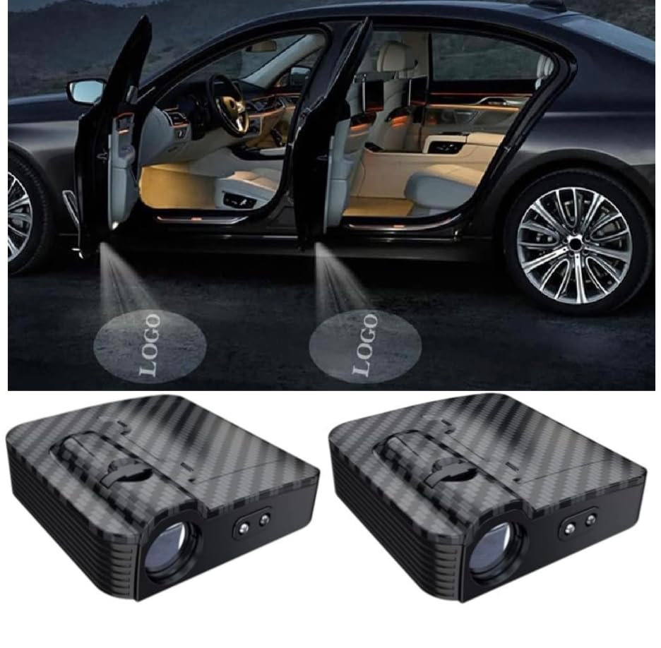 Generic Custom Car LED Door Light Logo Projector Automobile Brand Logo Car Door Lights LED Ghost Shadow Light Projector for car Brand Series
