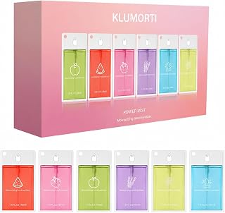 Hydrating Hand Sanitizer Spray Set, Travel Size Fine Mist, 6 Pack | Pocket-friendly scented mist in 6 assorted scents dries quickly without a sticky feel for travel, work and daily carry.