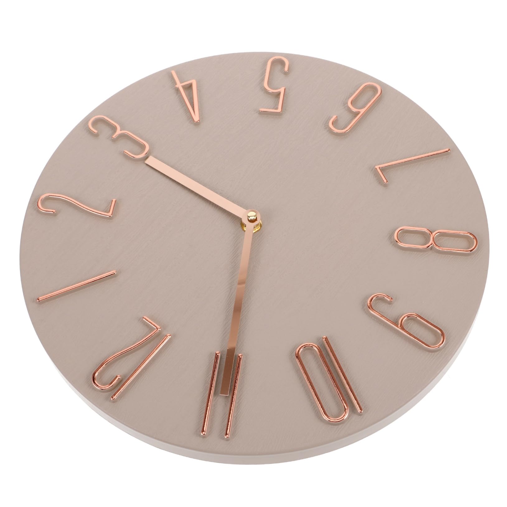 Horloge analogique moderne à chiffres pour une décoration épurée