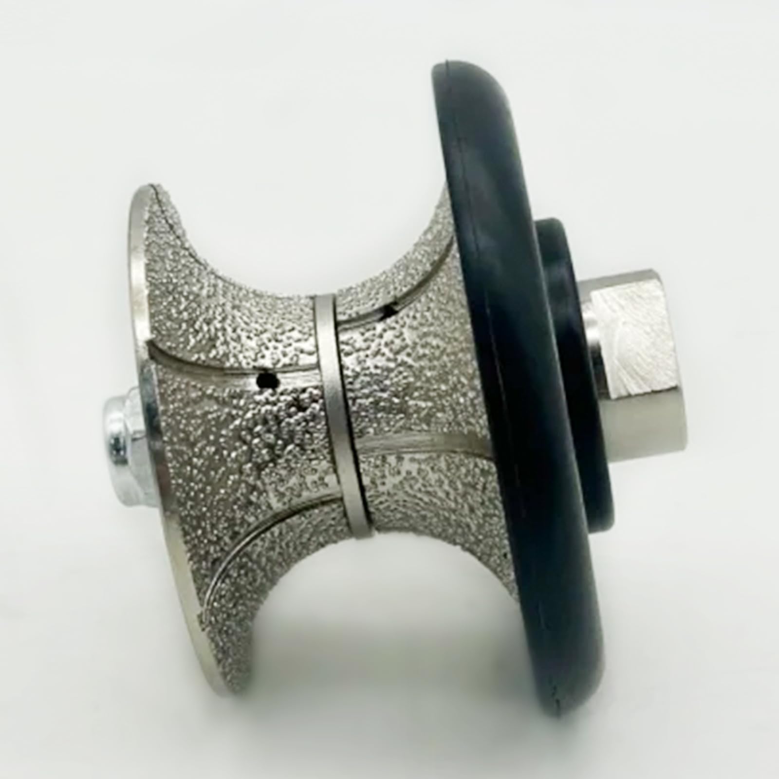 V40 - Punta diamantata per profilatura a mano, 40 mm, M14, per granito, marmo e cemento, pietra spessa 40 mm, strumento per rettifica e lucidatura di bordi a bullnose