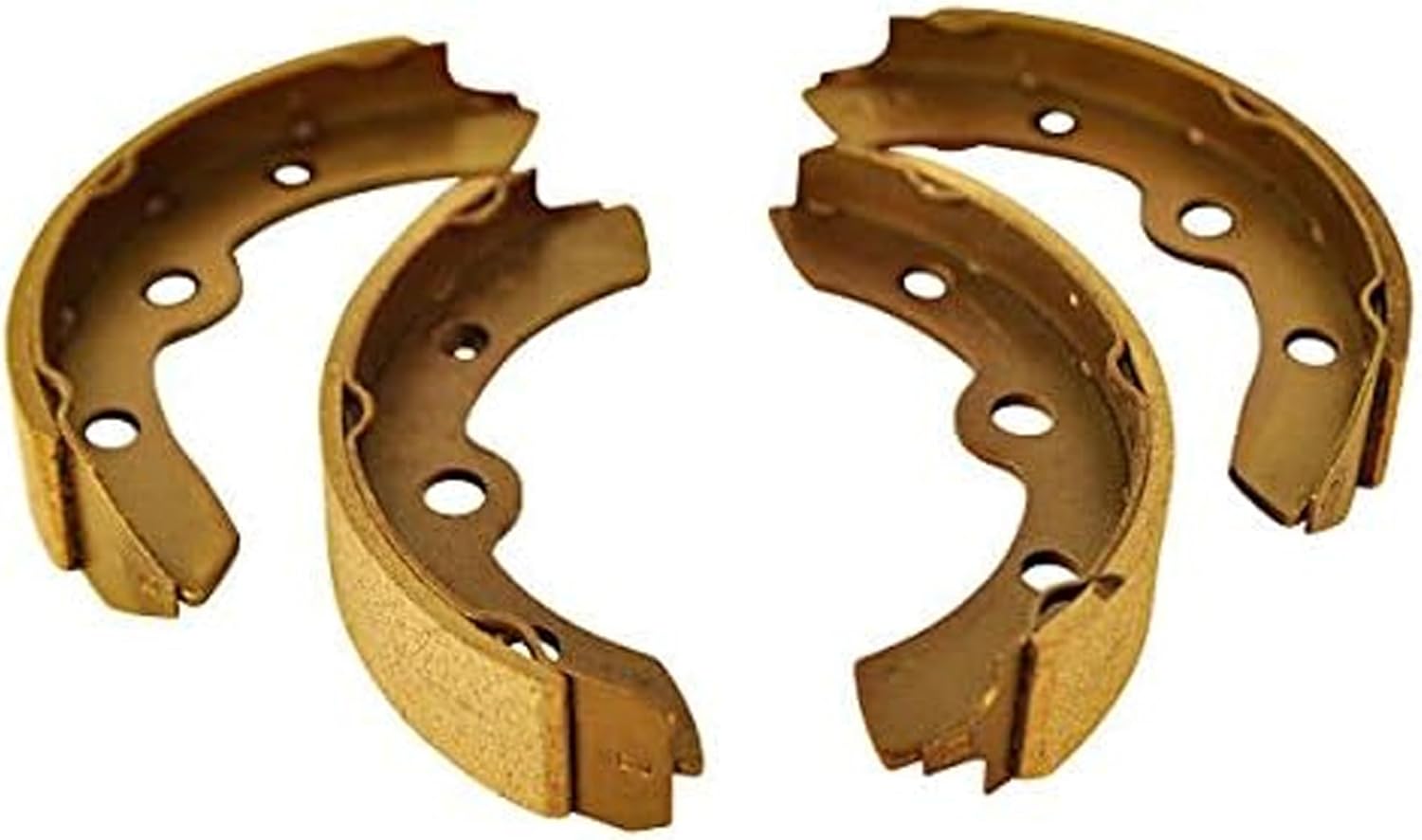 Huskey 4 PK EZGO Brake Shoes G&E1987-1995 Also Gas 1996 Marathon/Txt/Medalist Golf Cart