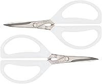 Vista 39 de Joyce Chen Original Unlimited Kitchen Scissors All Purpose Kitchen Shears With Comfortable Handles, Yellow, 2 Pack