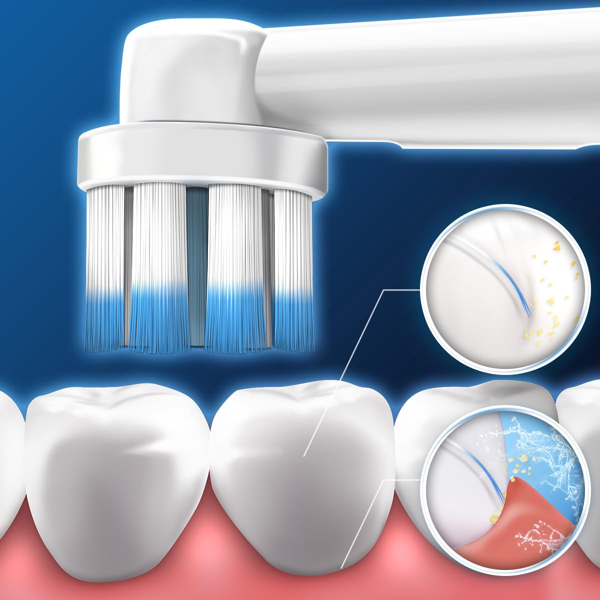Amazon.co.jp: オーラルB 替えブラシ やわらか極細毛ブラシ