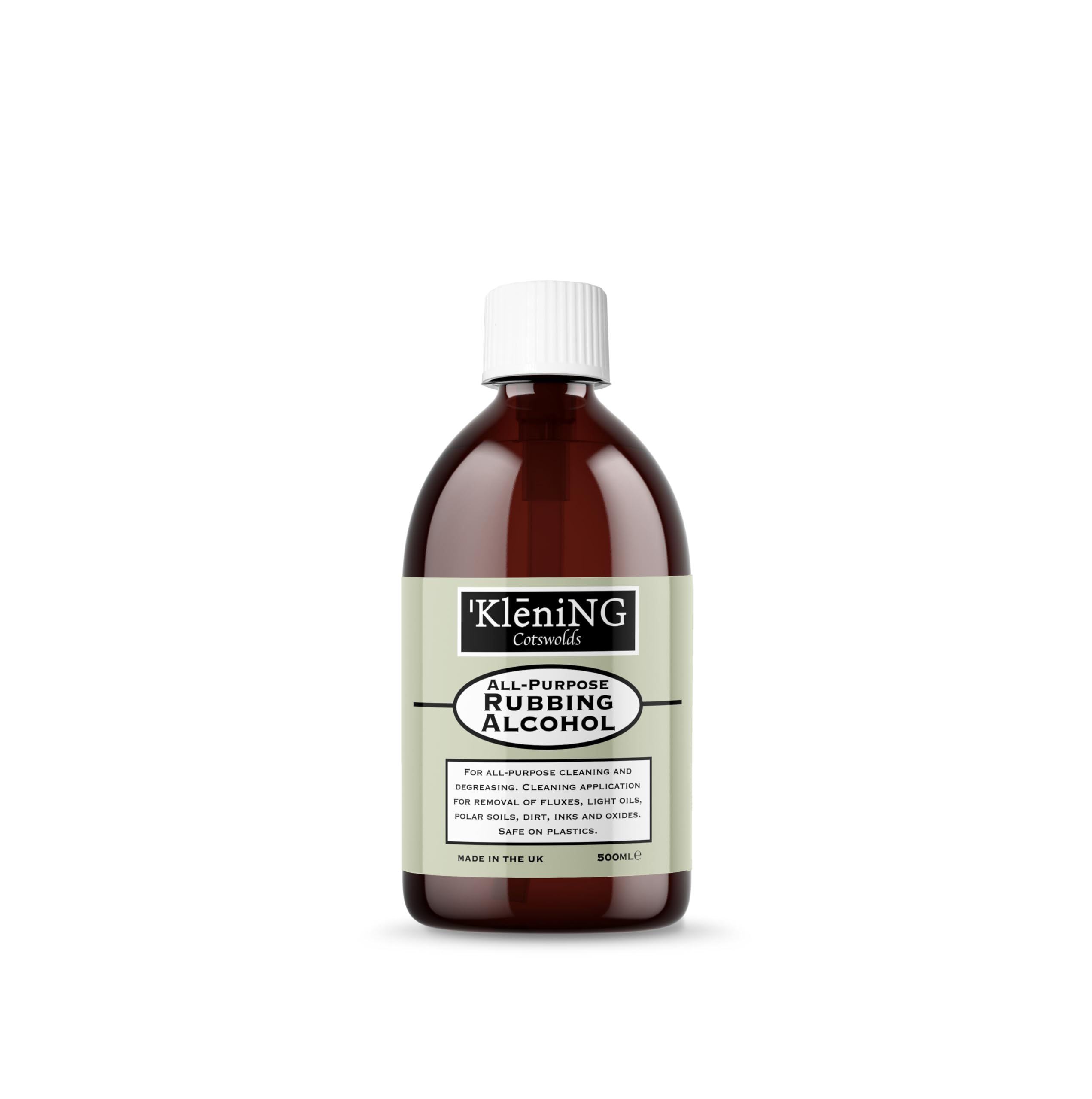 KlēniNG Cotswolds - Rubbing Alcohol, Isopropanol, IPA - 500ml