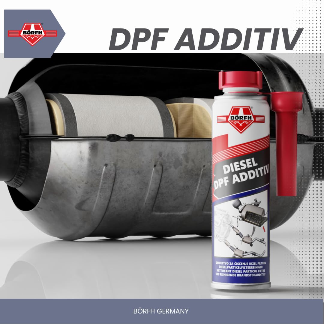 Aditivo limpiador DPF, muy eficaz para la limpieza del filtro de partículas diésel, mejora el rendimiento, prolonga la vida útil del motor, adecuado para todos los motores diésel (300 ml)