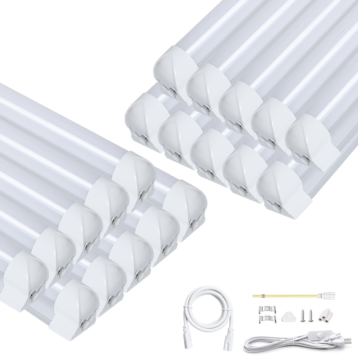 100個セット 日動工業 F20W-T 蛍光灯 トルネードバルブ 20W 日動工業