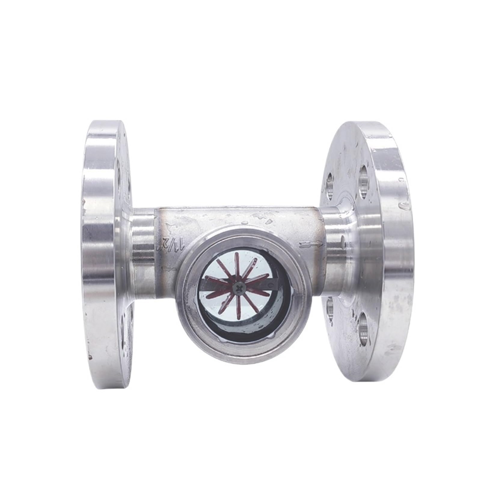 3/4 NPT Roestvrij staal 304 Zicht Water Flow Indicator met waaier 362Psi 2.5MPa
