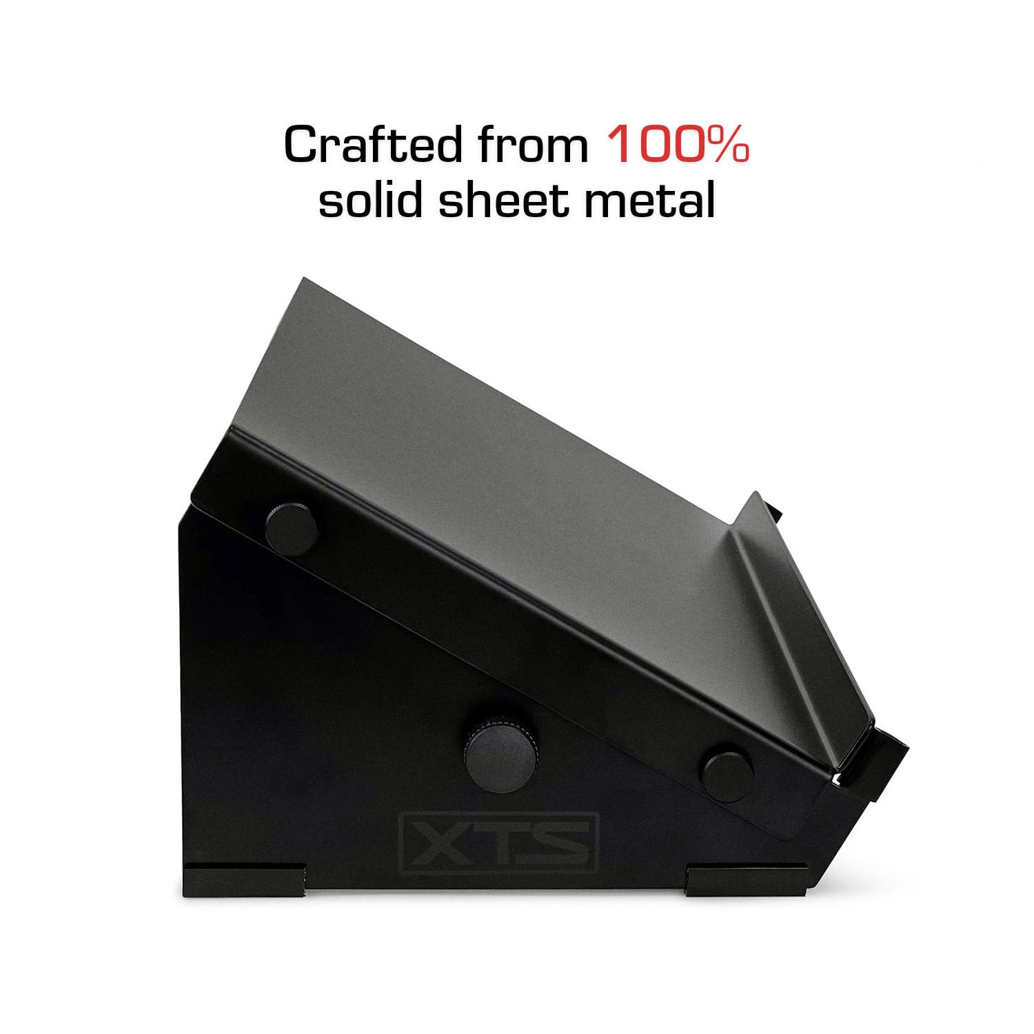 XTS Flex Tray 17.7 inch, für XTS Stand Large (stabile Ablage-Erweiterung, Desktop-Ständer, zur Aufbewahrung von 2-3 Pedals, Synthesizern und Effektgeräten, Breite: 44,96 cm)