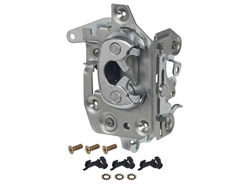 Door Latch Assembly Left Driver Side 1967-68 Mustang, Fairlane, Falcon, Cougar, Comet (C7OZ-6221813A)