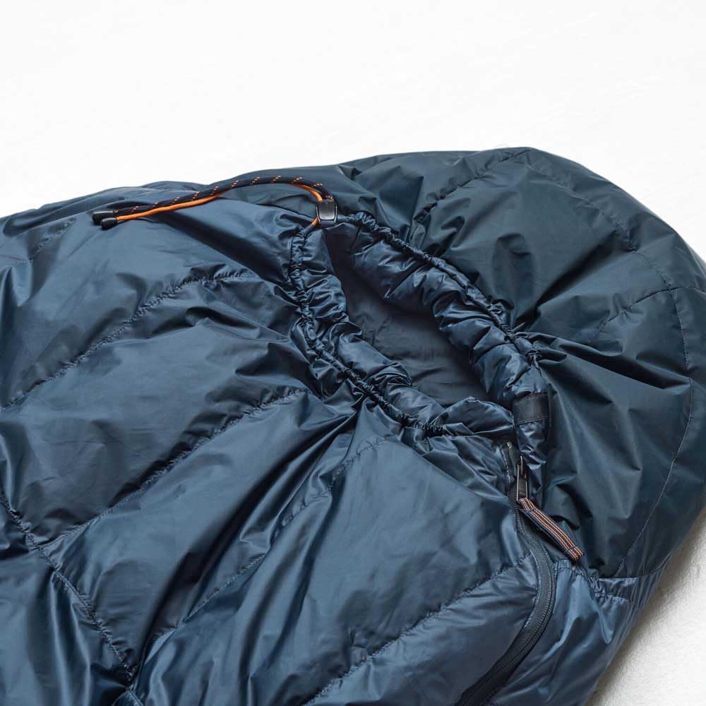 FJALLRAVEN 62742-560 Keb Dwa pory roku Długi śpiwór Unisex Granatowy Rozmiar Jeden Rozmiar