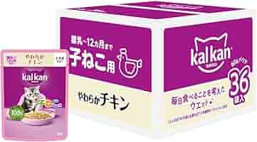 Amazon | カルカン パウチ 子猫用 60g×36袋 とろみ仕立て
