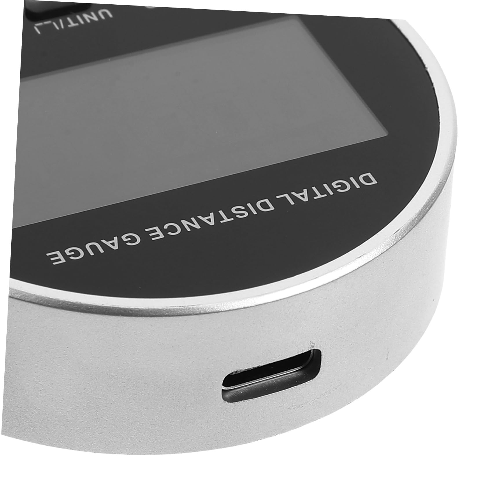 Rueda de Cinta Métrica Digital Abs Negro 260mah para Medir Diámetro