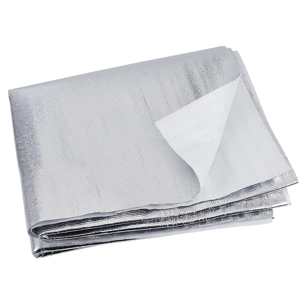 BENECREAT Ouate Résistante à la Chaleur de 3 m Doublure Thermique en Ouate de 90cm de Large Tissu Réfléchissant la Chaleur pour Maniques Gants de Cuisine Sous Verres Couvre Bols