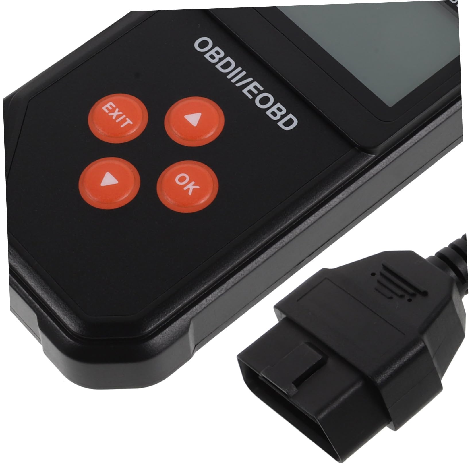 Escáner Diagnóstico Coche Obd2 Negro de Plástico y Aleación