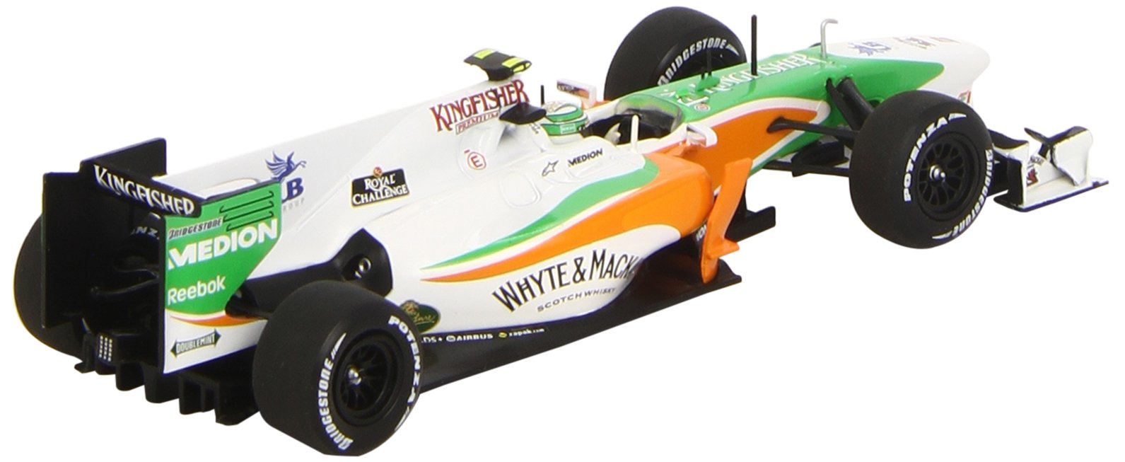 Modellino Minichamps 410100015 Force India F1 Mercedes Vjm03 V. Liuzzi 2010 Formula 1 Scala 1:43