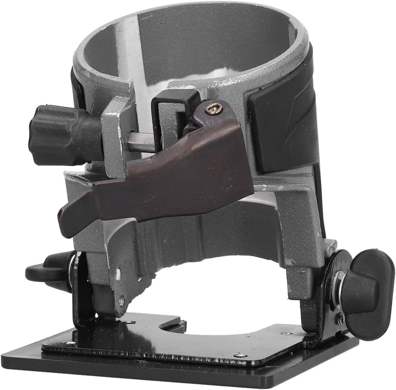 Aluminum y ble Multi Angle Base, Woodw Trimmer Base Tool, Stitching Trimming Slotting with S, for Wood Boards and Thin ls Psing