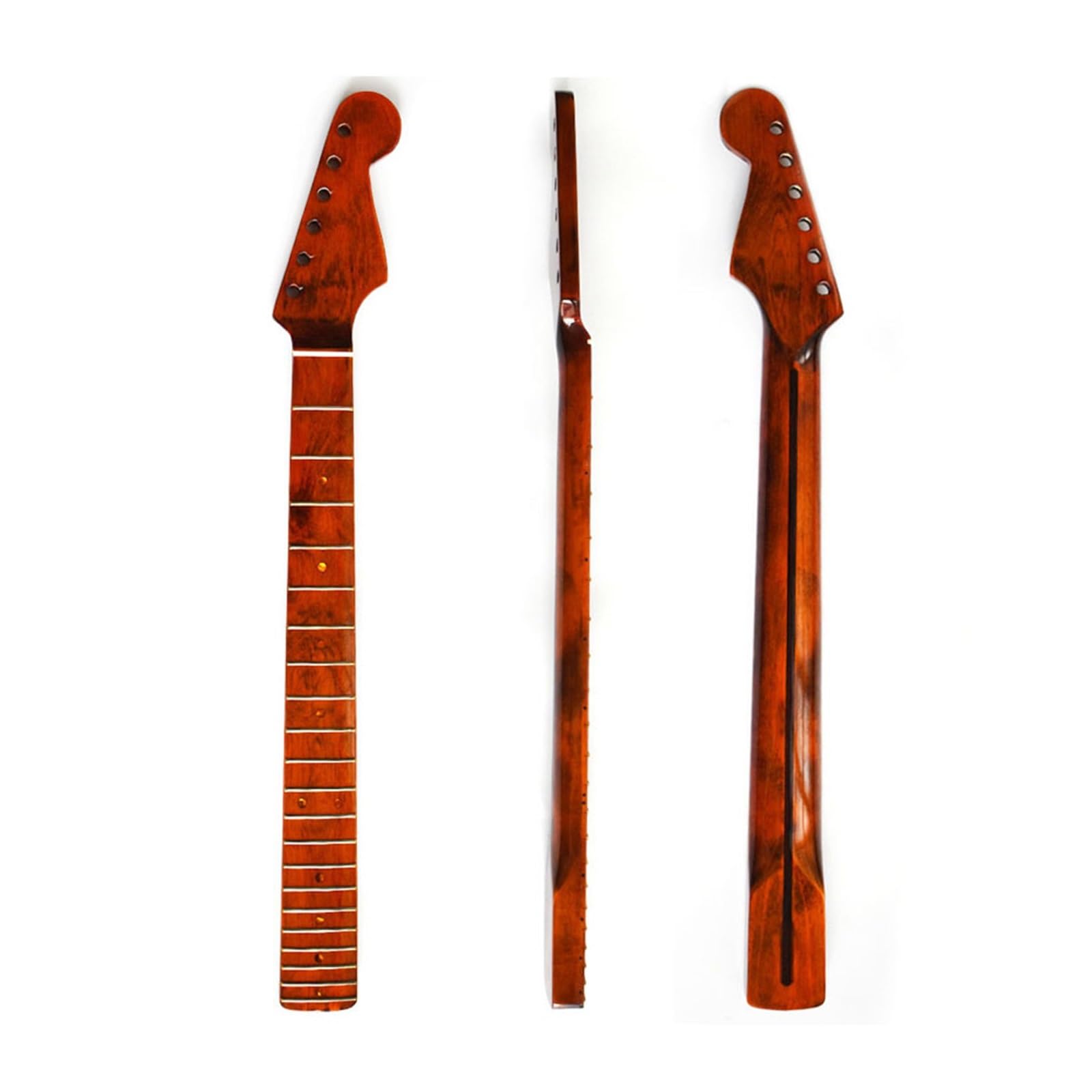 DIY Guitar Necks Painted Glossy 21 Fret Fingerboard With Colored Shell Neck For ST 6 String Electric Guitar DIY