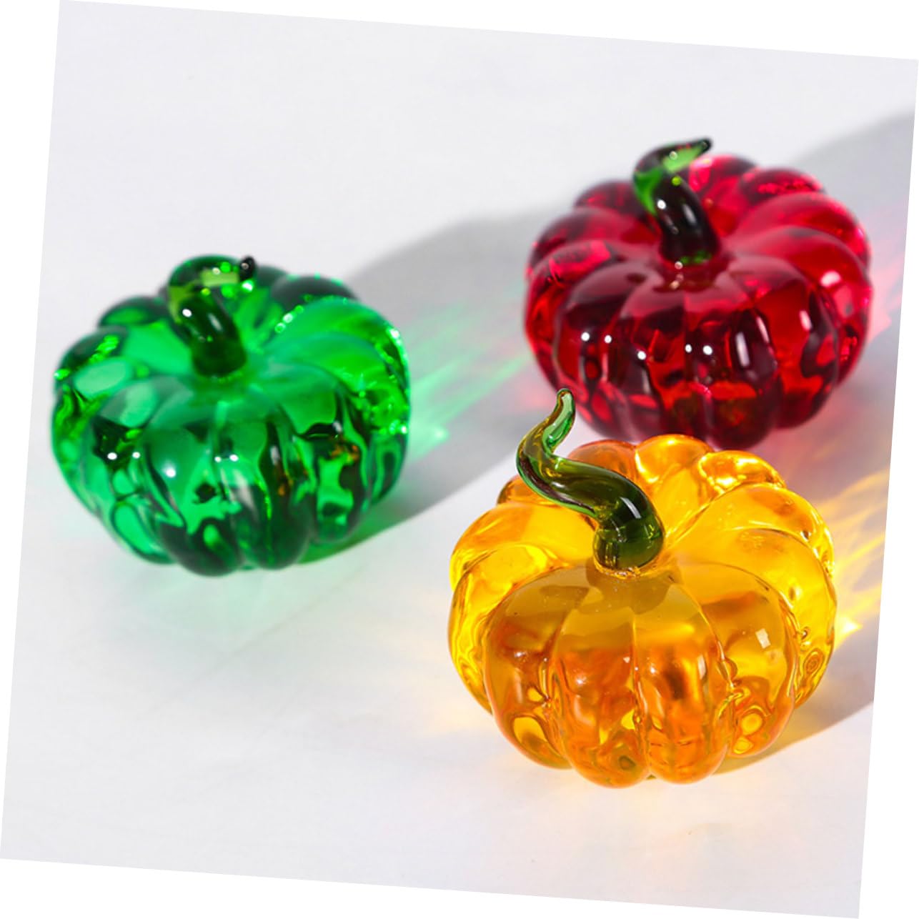 カボチャの像 ガラス 工芸品2 【公式通販】