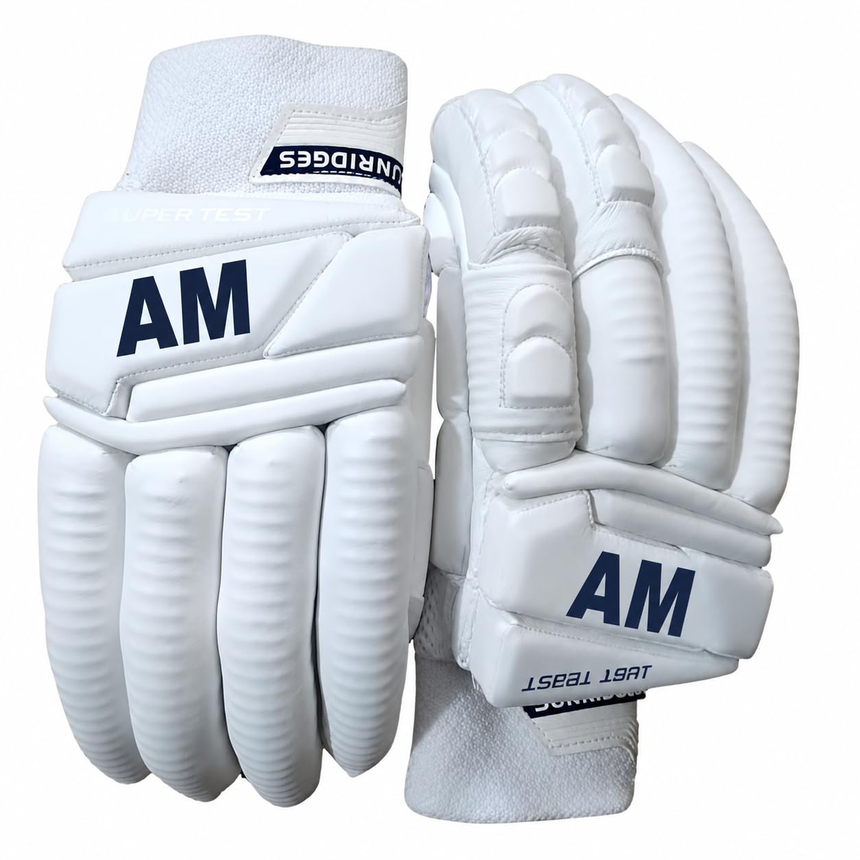 Super Test Cricket Batting Gloves for Men Right Hand | Premium Real Leather Professional Batting Gloves | Sweat Absorbing Grip | Soft Palm | Match & Practice Cricket Gloves-image-35