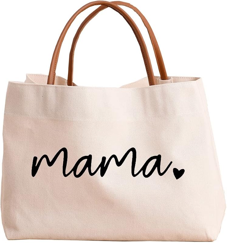 kifasyo Mama Tote Bag Regalos para mamá nueva Monedero Momlife | Regalos para baby shower, regalos para el día de la madre, regalo de cumpleaños y Navidad